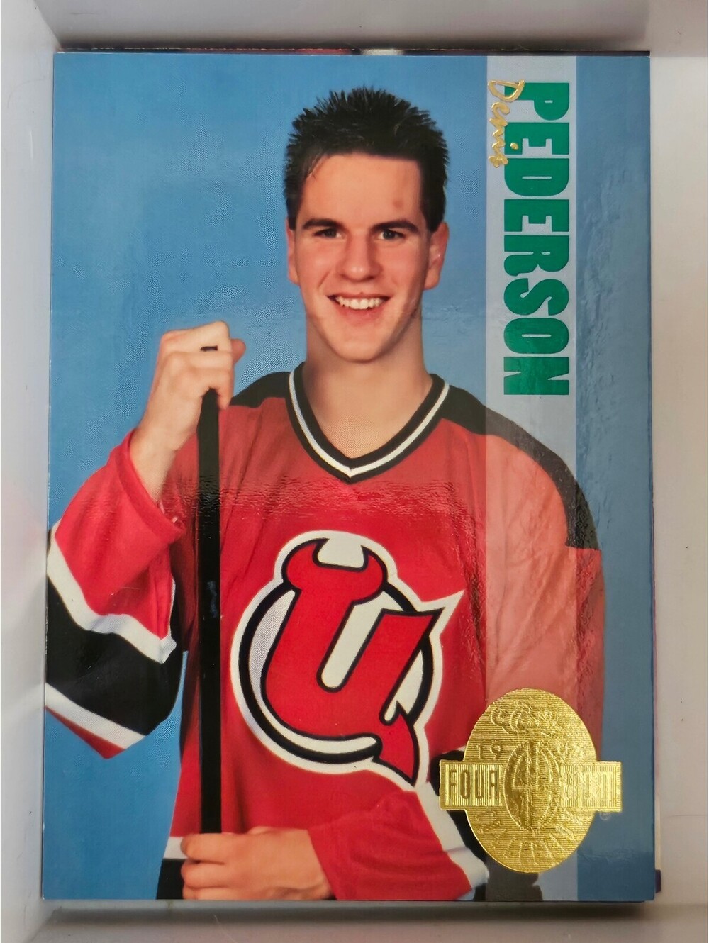 1993 Classic Four Sport #196 Denis Pederson Devils Hockey